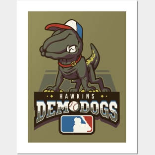 Hawkins Demodogs Posters and Art